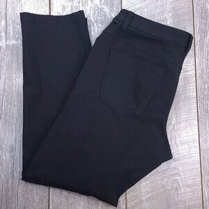 Lululemon Pants Mens 32x30 Black ABC Pant Classic Fit Warpstreme Preppy Khakis